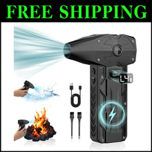 Load image into Gallery viewer, Compact 350,000RPM Air Duster - Rechargeable Jet Blower for Electronics Cleaning