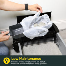 Load image into Gallery viewer, Effortless Self-Cleaning Cat Litter Box - Quiet, Compact &amp; for 2 Cats (6-16 lbs)