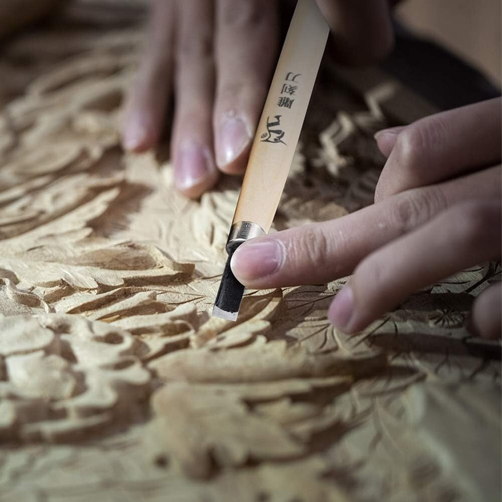 Ultimate 24-Piece Wood Knife Set for Detailed Carving - Durable Tools Included