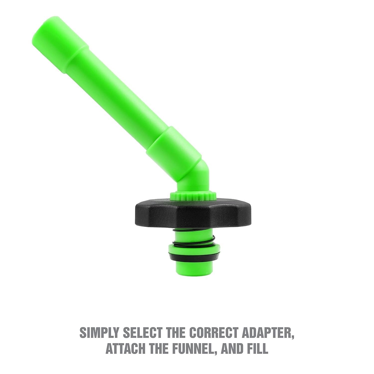 Easy-to-Use No-Spill Funnel Kit Includes 5 Adaptable Extensions for Mechanics