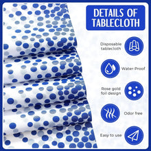 Load image into Gallery viewer, 54 x 108 Inch Royal Blue Tablecloths &amp; Satin Runners for Elegant Celebrations