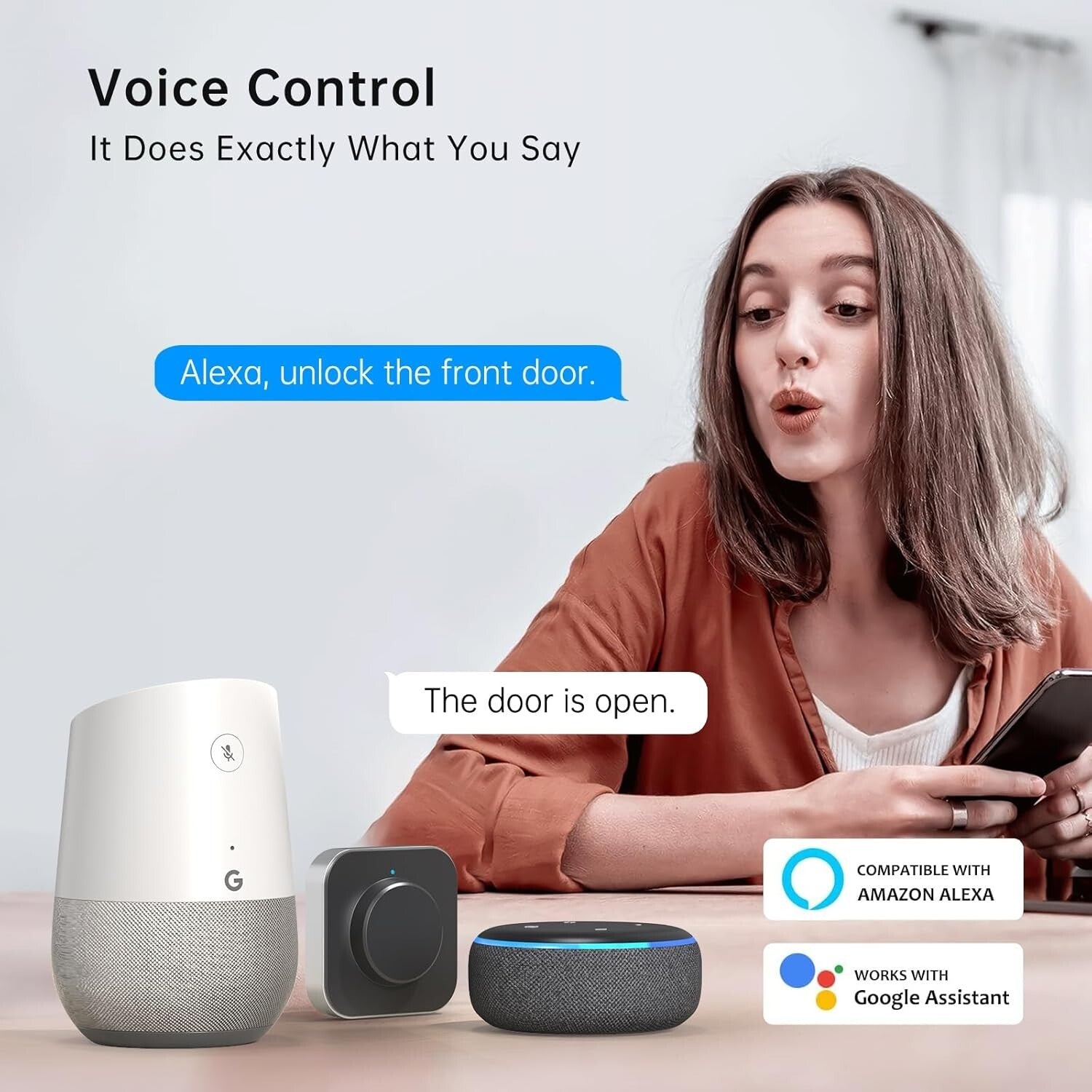 Smart Keyless Entry Door Lock with Fingerprint Recognition & Touchscreen Keypad