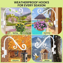 Load image into Gallery viewer, Rust-Resistant 16-Inch Adjustable Wall Mount Plant Hangers for Stylish Spaces