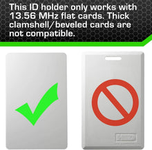 Load image into Gallery viewer, Secure RFID Shielded Badge Holder with Lanyard &amp; Reel - Multi-Card Access