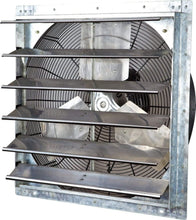 Load image into Gallery viewer, 24" Wall Mounted Exhaust Fan with Automatic Shutter &amp; Variable Speed Control