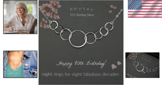 Timeless 20-Inch Sterling Silver Necklace - Classy Gift for 80-Year-Old Women