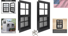 Load image into Gallery viewer, Versatile 2-Pack Sliding Windows for Sheds, Playhouses &amp; Garages - Easy Install