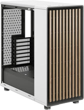 Load image into Gallery viewer, Sustainable Oak Front Gaming Case with Clear Glass Panel - 140mm Fan Included