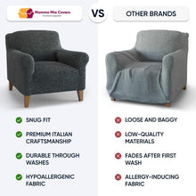 Load image into Gallery viewer, Soft Polyester Armchair Slipcover - One-Piece Stretch Fit for Modern Living