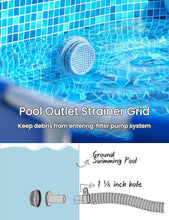 Load image into Gallery viewer, Complete Above Ground Pool Parts Kit: Plunger Valve &amp; Strainer Grids Included