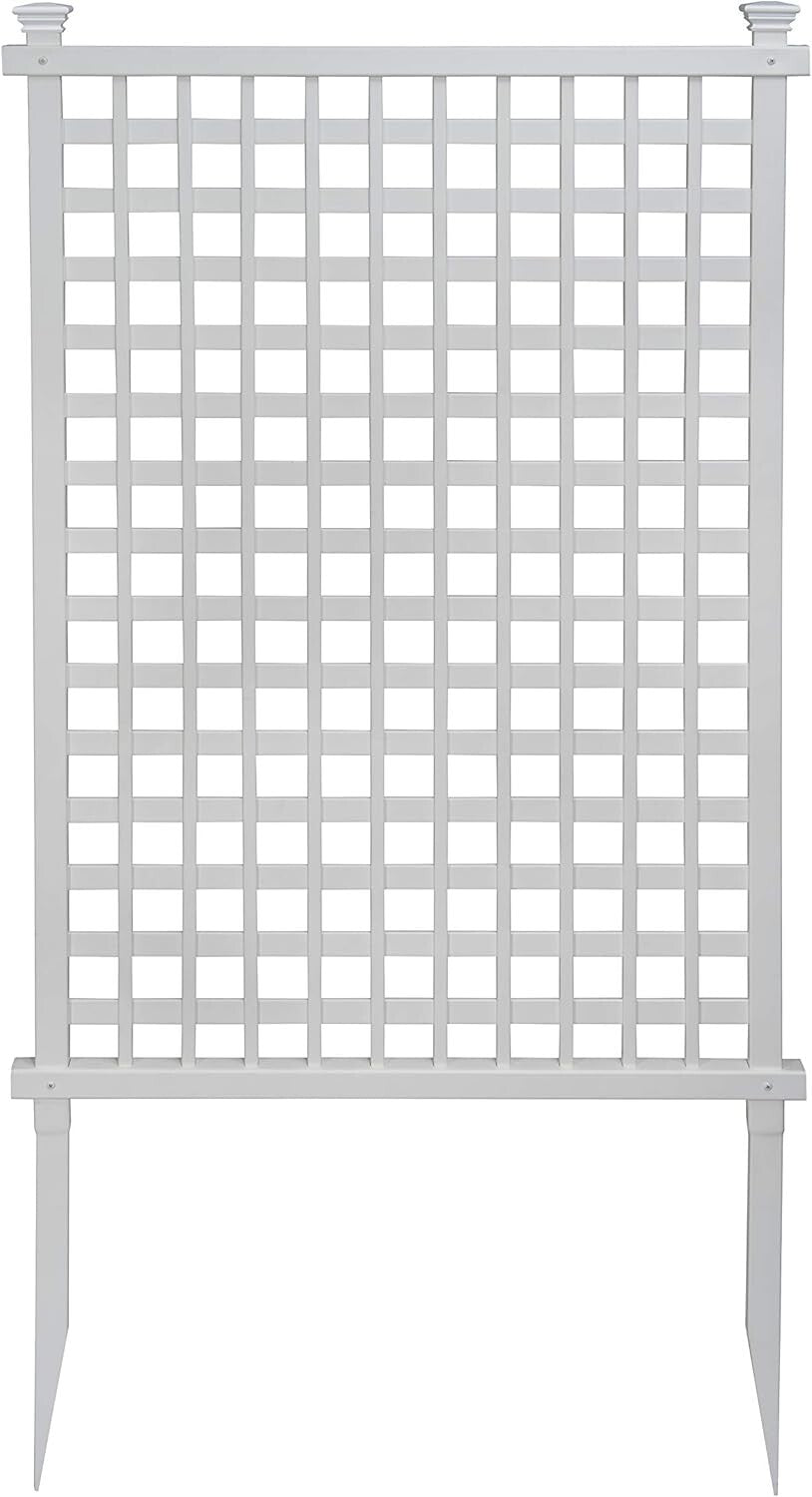 Charming 2-Pack Highland Lattice Privacy Screens 57.5" H x 36" W for Gardens