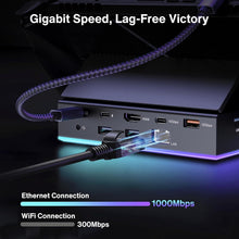 Load image into Gallery viewer, Ultimate 14-in-1 Dock with Fast 100W Charging &amp; 4K Display for Gaming Consoles
