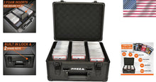 Load image into Gallery viewer, Lockable Graded Card Storage Box - Premium Holder for Trading Cards in Black