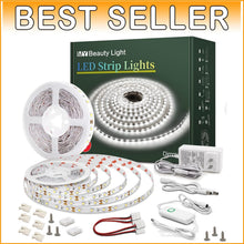 Load image into Gallery viewer, Customizable LED Strip Lights Kit with Dimmer - Ideal for Stylish Interiors