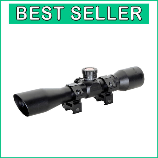 4X32mm Water-Resistant Compact Hunting Scope with Dual-Color Illuminated Reticle