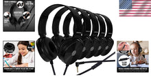 Load image into Gallery viewer, Comfortable Swivel On-Ear Headphones with Mic - Perfect for Students &amp; Travel