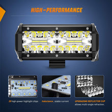 Load image into Gallery viewer, Powerful 120W Waterproof LED Light Pods 4PCS - Ideal for SUVs, Trucks, Boats