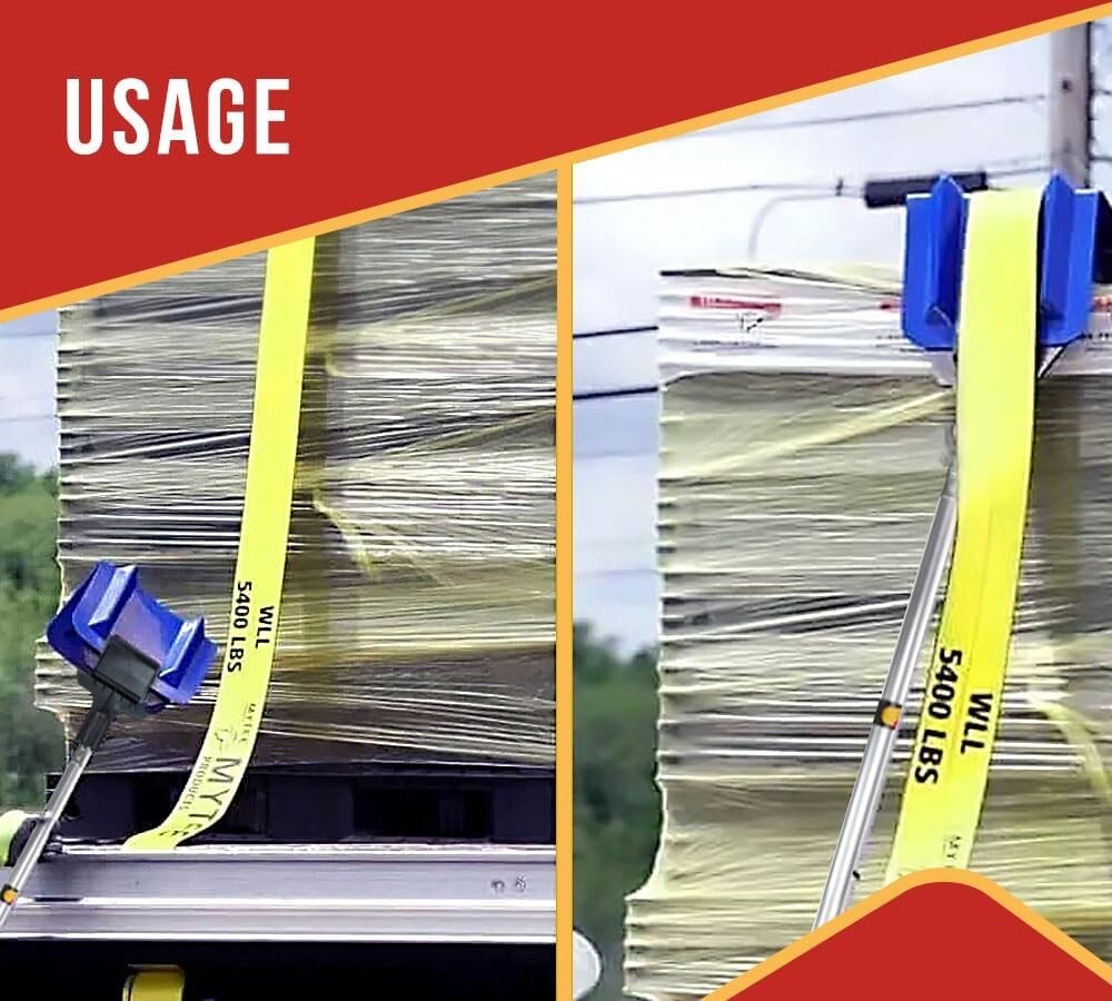 Enhanced Safety 8ft Placement Tool for Corner Protectors - Telescopic Design