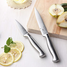 Load image into Gallery viewer, High-Quality 15-Piece Kitchen Knife Block Set with German Stainless Steel Blades