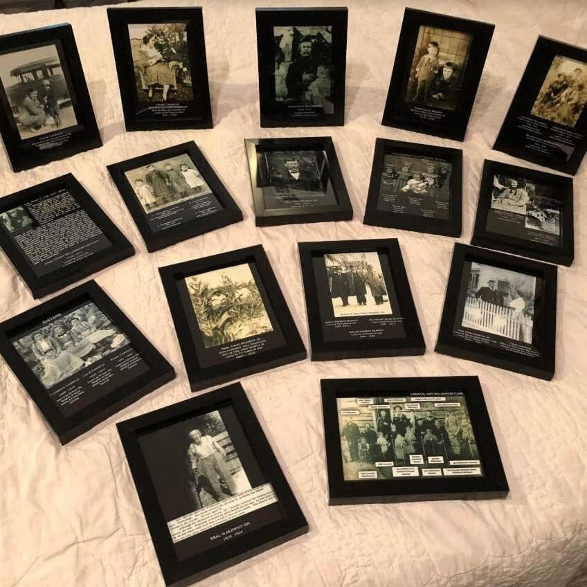 Classic Set of 17 5x7 Picture Frames – Safe & Elegant Display for All Occasions