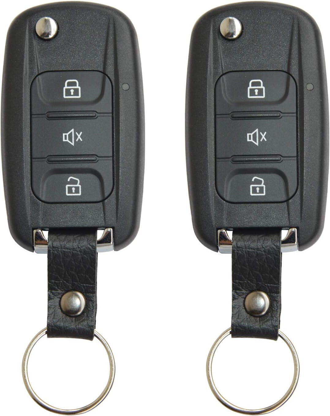 Car Security & Remote Start System: 125 dB Alarm, Keyless Entry & Push Button