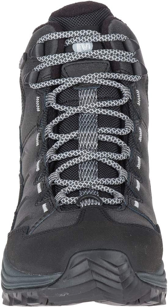 Women's Waterproof Thermo Chill Mid Snow Boots - Size 11 Wide, Black Elegance