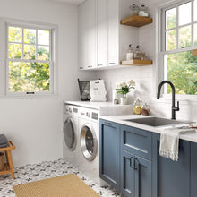 Load image into Gallery viewer, Durable 22-Inch Stainless Steel Laundry Sink with Premium Bottom Grid Included