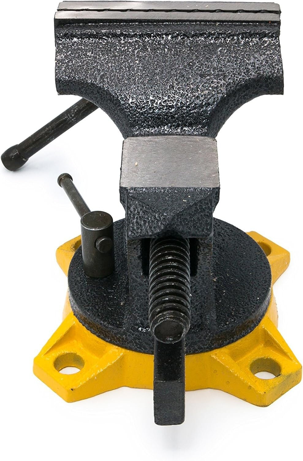 Olympia 4-Inch Bench Vise - Professional Quality with Heavy-Reinforced Base