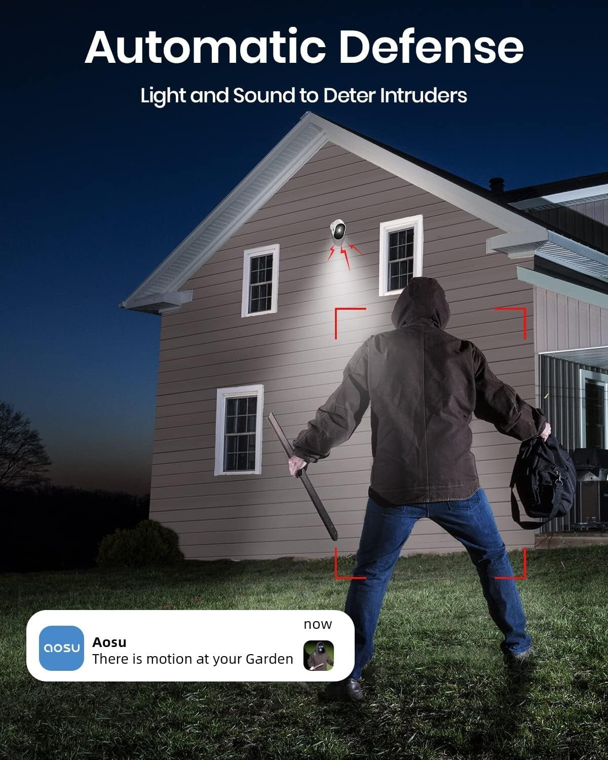 Add-On 2K Outdoor Camera for Enhanced Security - Requires Compatible HomeBase