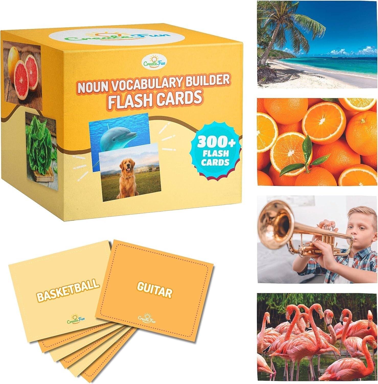 300 Animal-Themed Vocabulary Flash Cards for Interactive Learning and Therapy