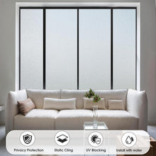 Load image into Gallery viewer, Frosted Glass Window Privacy Film - UV Blocking &amp; Heat Control 45.2 x 314.9 Inch