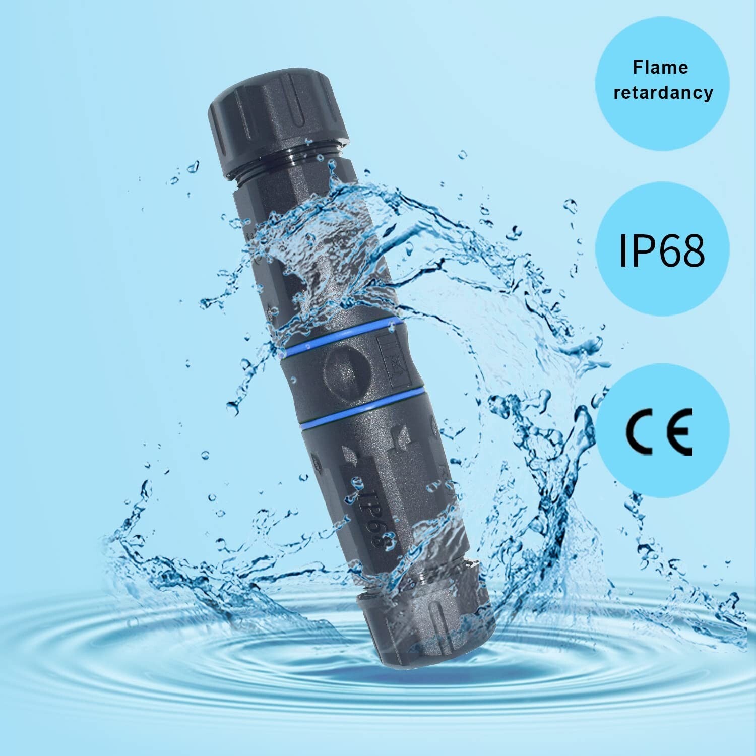 Shielded Pure Copper Ethernet Coupler - 10 Pack, Weatherproof RJ45 Connectors