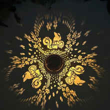 Load image into Gallery viewer, Unique Squirrel Solar Lanterns - 2-Pack Outdoor Waterproof Tabletop Lights