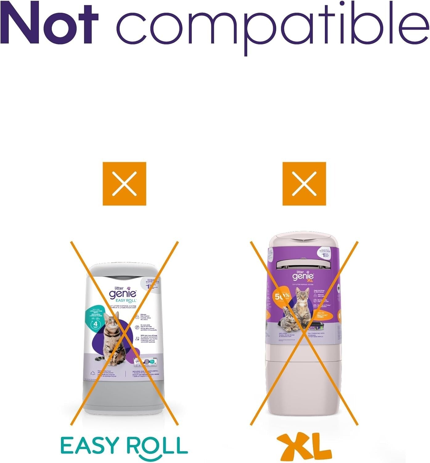 Long-Lasting Cat Litter Trash Bags - Jumbo 6-Pack | Odor Control & Eco-Friendly