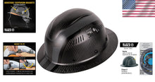 Load image into Gallery viewer, Durable Klein Carbon Fiber Hard Hat - Vented Full Brim Design for Max Safety