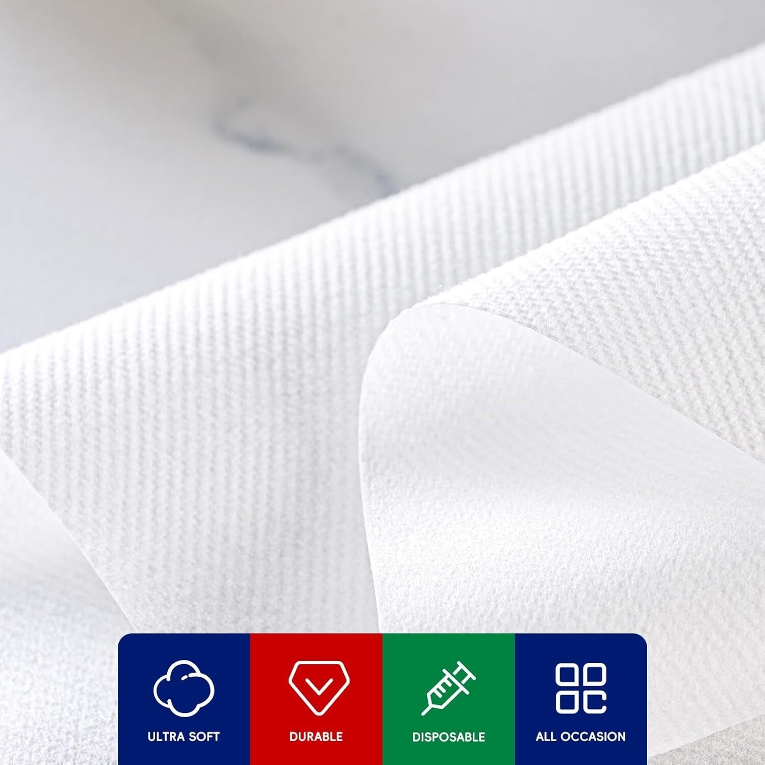 High-Quality 480 Count Disposable Hand Napkins - Linen Feel & Elegant Touch