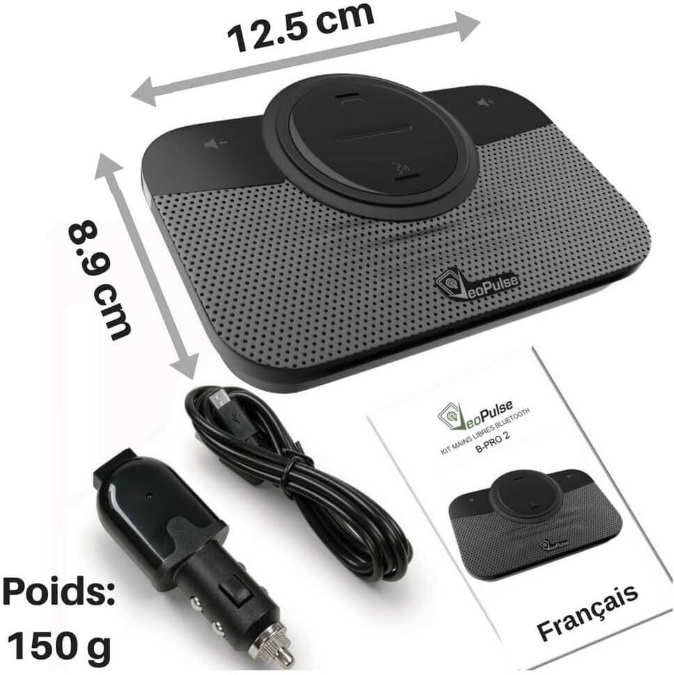 High-Fidelity Bluetooth Speakerphone for Cars - Safety and Convenience Combined