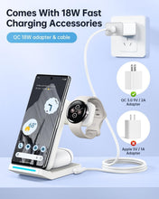 Load image into Gallery viewer, 3-in-1 Foldable Charger for Pixel Devices &amp; Buds - Adjustable &amp; Rotatable Design