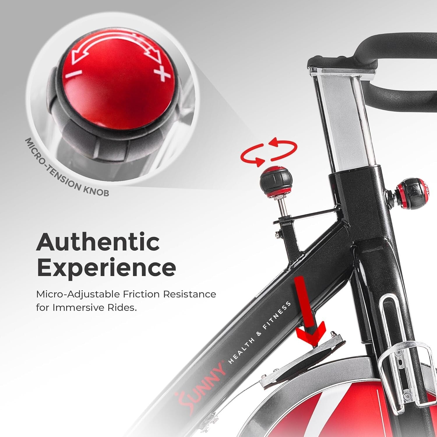 4-Way Adjustable Stationary Exercise Bike for Home Cardio & Convenient Storage