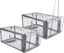 Load image into Gallery viewer, High-Sensitivity Live Chipmunk Traps with Auto Lock - Durable Metal Design