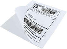 Load image into Gallery viewer, Multipurpose Printable White Sticker Labels - 500 Sheets 8.5x11 Flexible Use