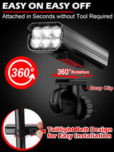 Load image into Gallery viewer, Stunning 800 Lumen USB Rechargeable Bike Lights Front &amp; Rear - Waterproof Design