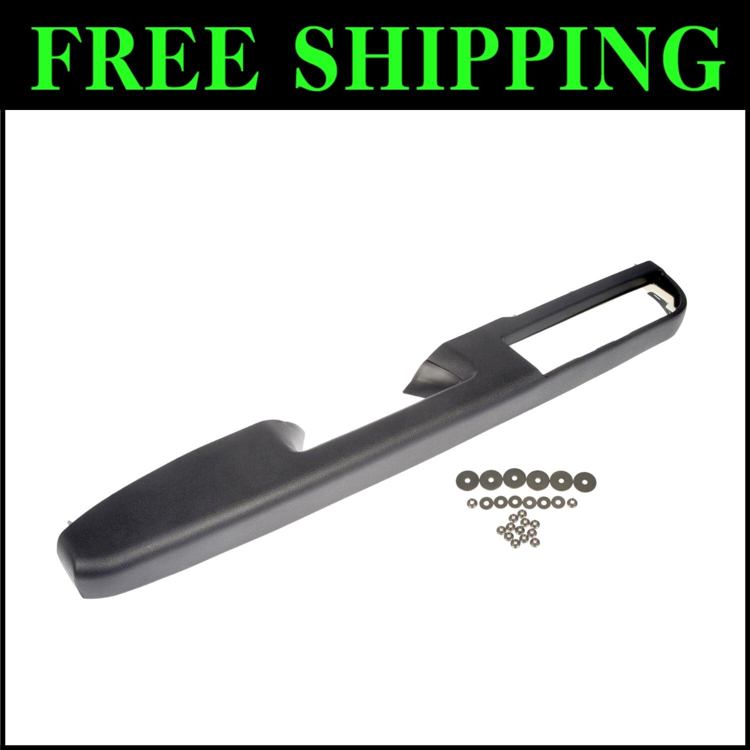 Durable Armrest Repair Kit for Chevrolet & GMC - Metal Skeleton, Black Finish