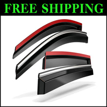 Load image into Gallery viewer, Durable Shatter-Resistant Rain Guards for 2019-2024 Vehicle Models - 4pc Set