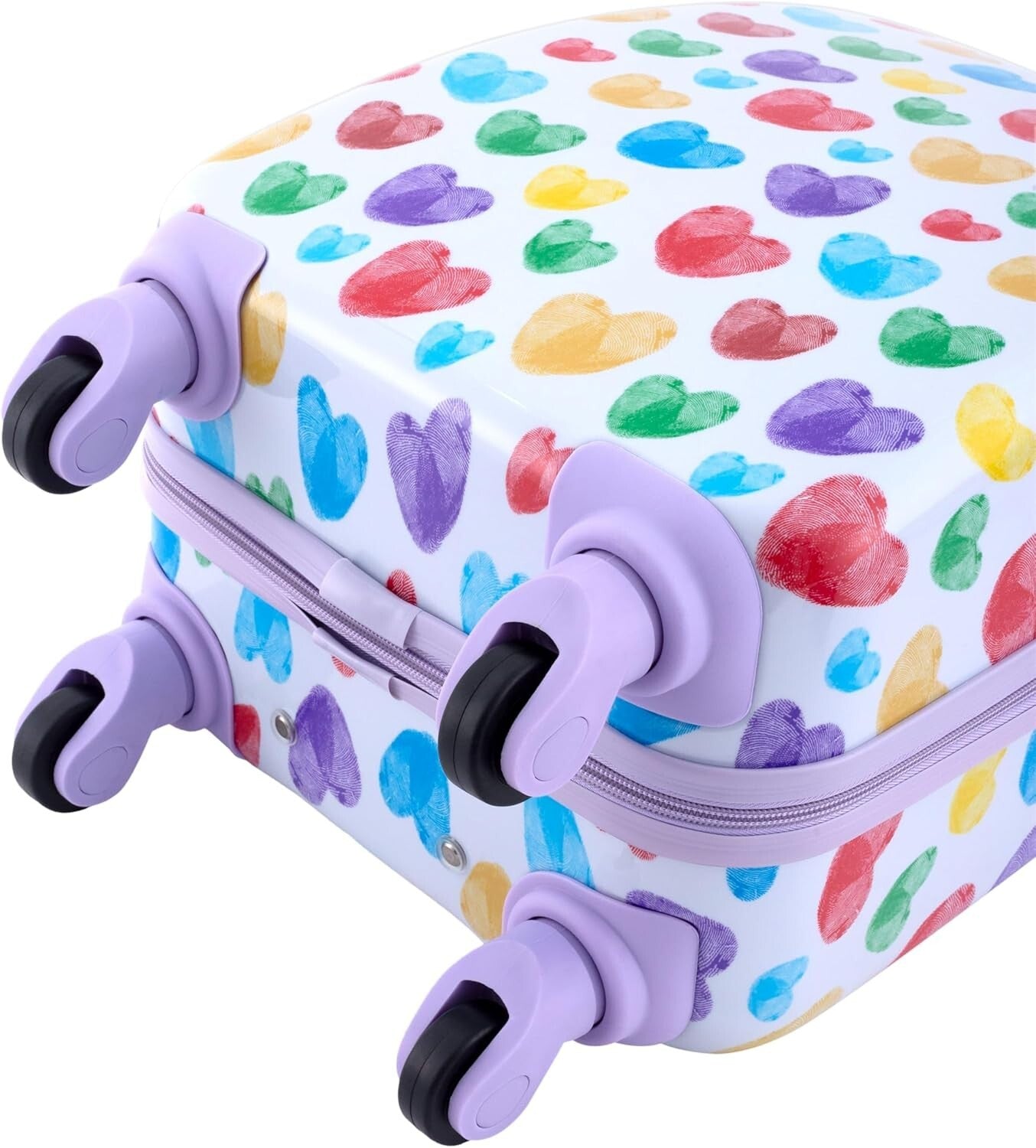 Bright 5 Piece Kids' Luggage Set: Easy Maneuvering with Carry-On & Backpack