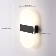 Load image into Gallery viewer, Stylish 12 Volt LED Wall Sconce with Acrylic Lens - Perfect for RVs and Trailers