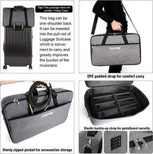 Load image into Gallery viewer, Ergonomic Ghost Fire Guitar Pedal Board with Carry Bag - 1.76 lb Aluminum Alloy