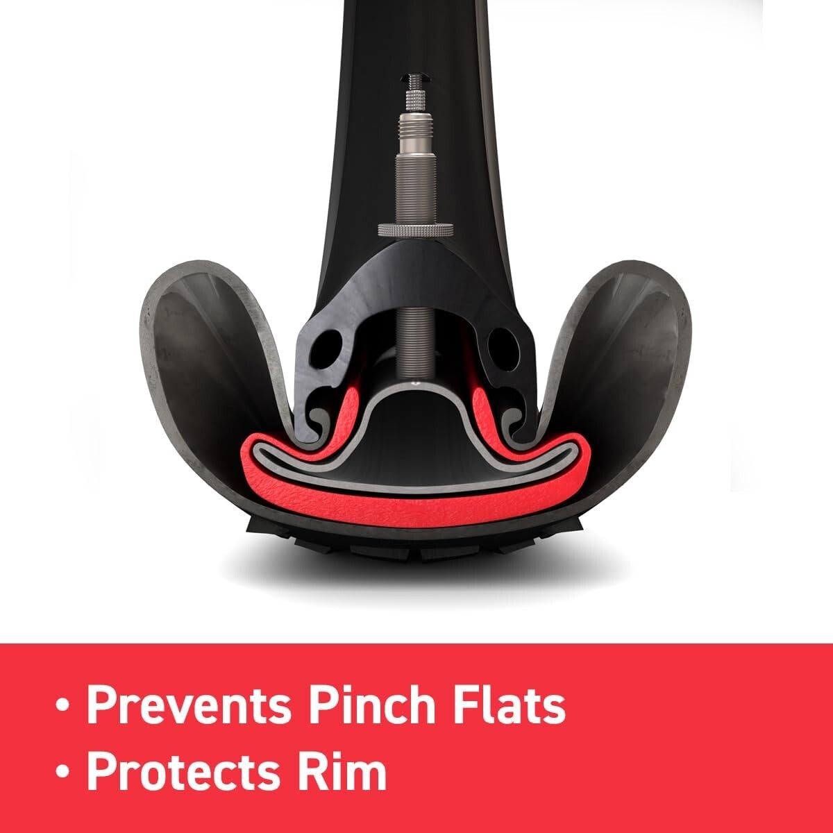 Lightweight Recyclable Tire Insert - No-Flat Foam Protection for Mountain Biking