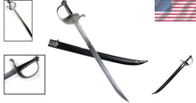 Load image into Gallery viewer, Gunmetal Hilt Pirate Cutlass - 30" Collectible Sword for Cosplay &amp; Display