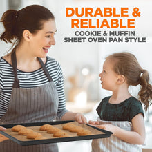 Load image into Gallery viewer, Versatile Stackable Bakeware Set - Includes Muffin, Cake, and Cookie Pans